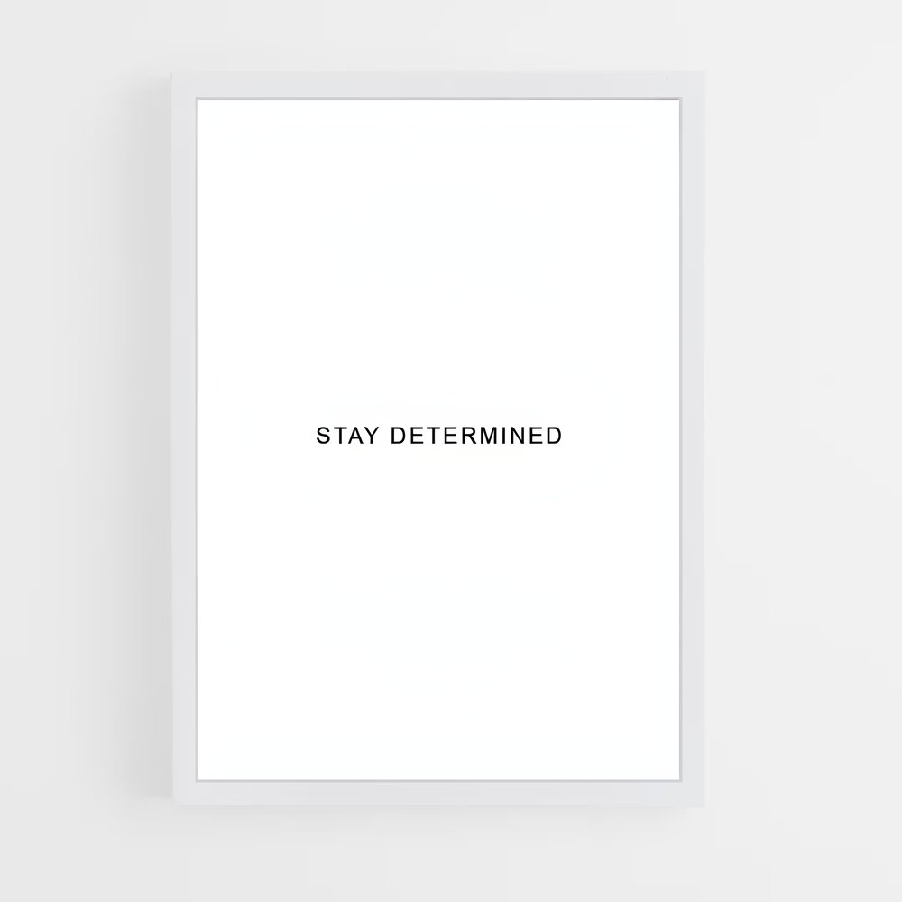 ap-stay determined-6 cadre Blanc