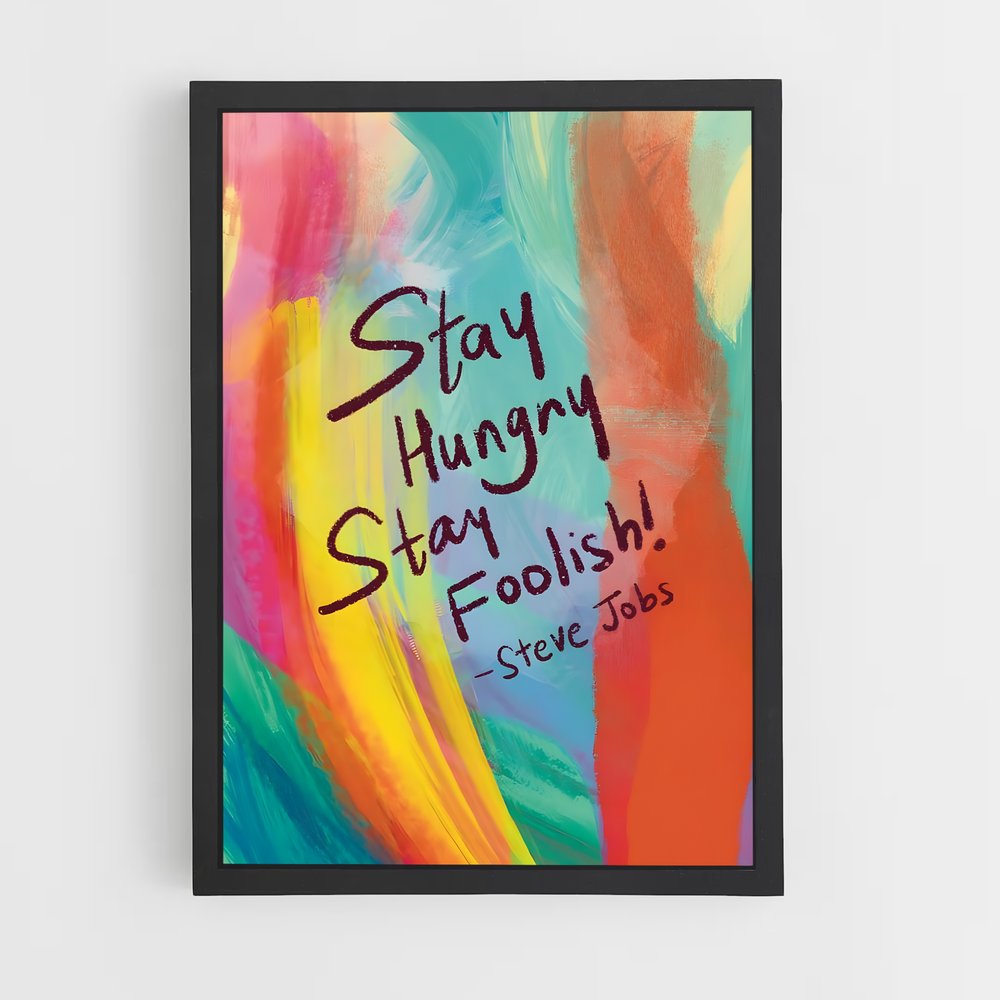 ap-stay hungry stay foolish-1 cadre Noir