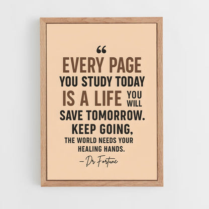 ap-stay motivated-2 cadre Bois clair
