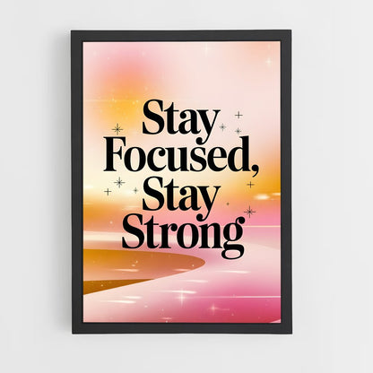 ap-stay motivated-4 cadre Noir