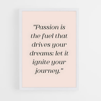 ap-stay passionate-1 cadre Blanc
