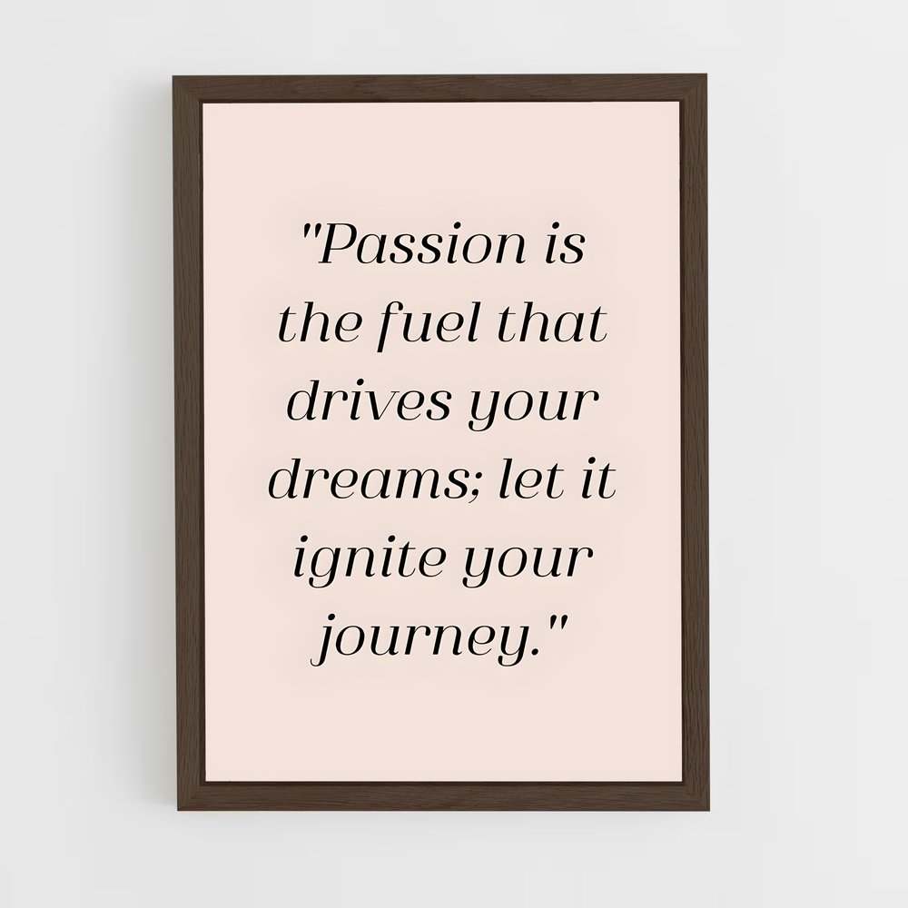 ap-stay passionate-1 cadre Bois foncé