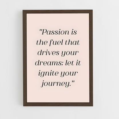 ap-stay passionate-1 cadre Bois foncé
