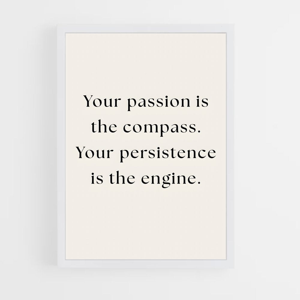 ap-stay passionate-2 cadre Blanc
