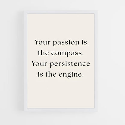 ap-stay passionate-2 cadre Blanc