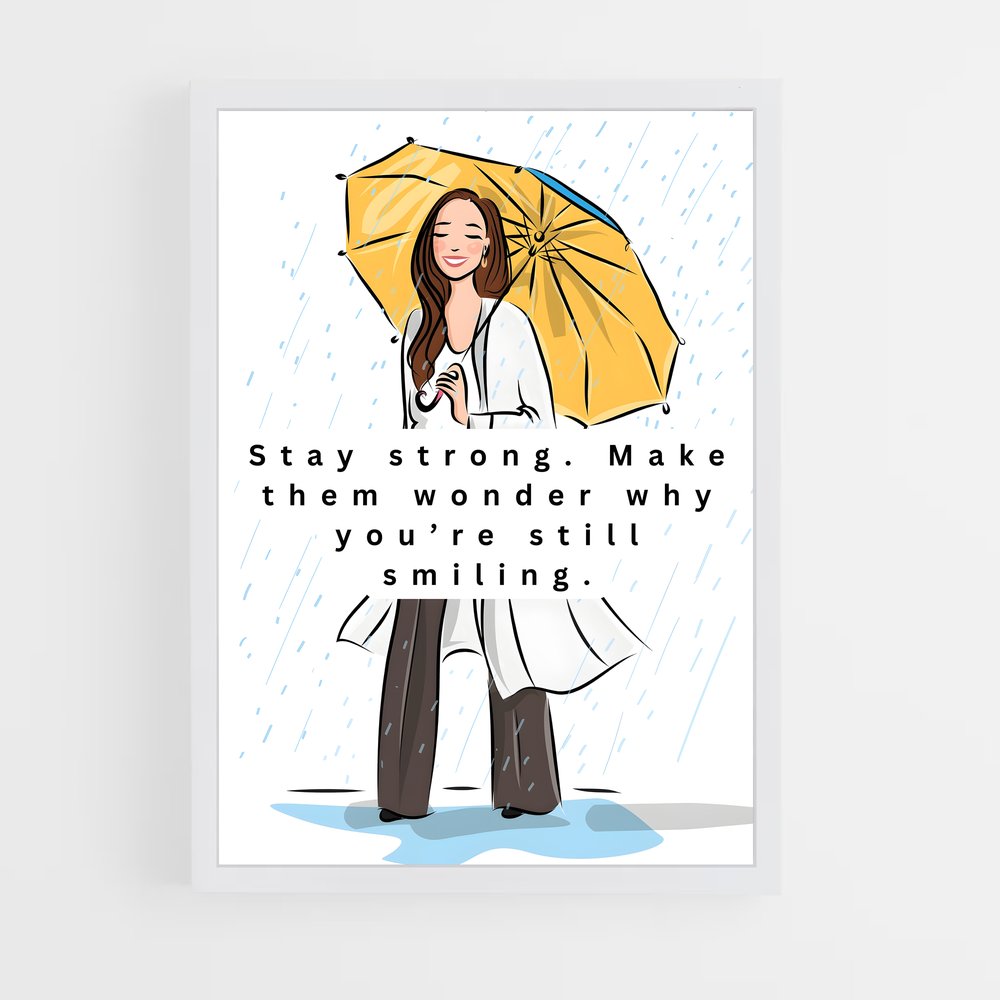 ap-stay positive-2 cadre Blanc