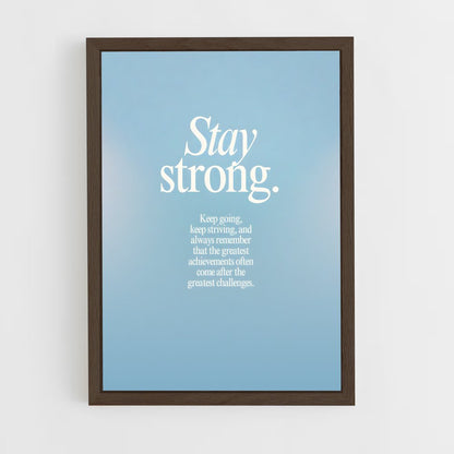 ap-stay strong-3 cadre Bois foncé
