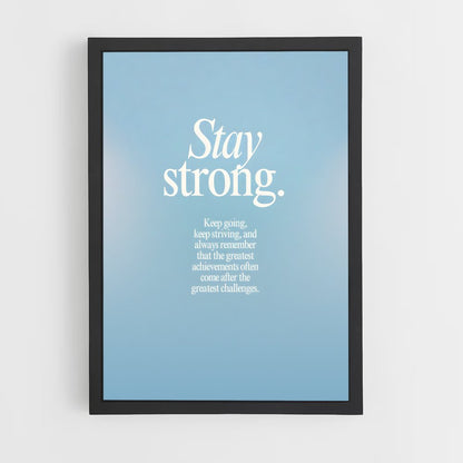 ap-stay strong-3 cadre Noir