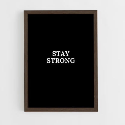 ap-stay strong-4 cadre Bois foncé