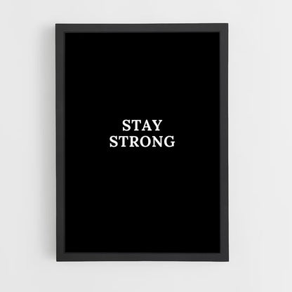 ap-stay strong-4 cadre Noir