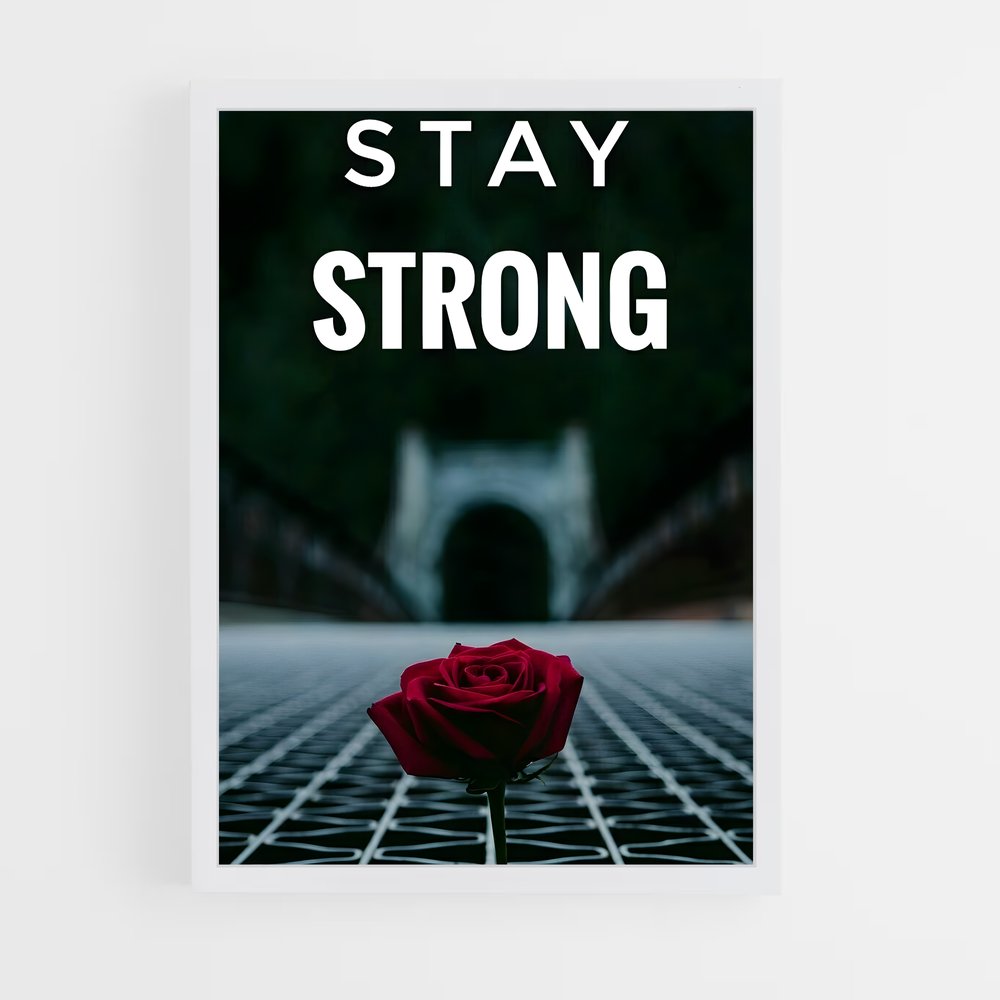 ap-stay strong-7 cadre Blanc