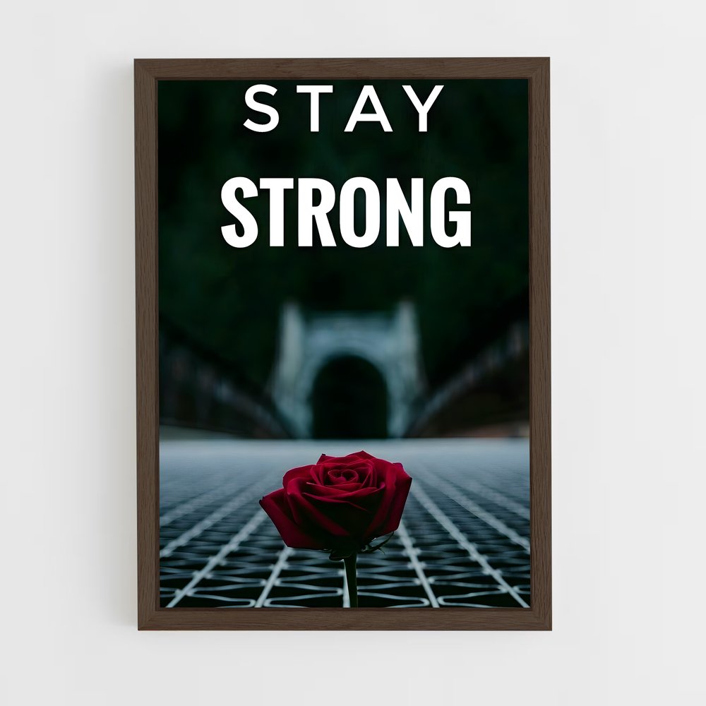 ap-stay strong-7 cadre Bois foncé