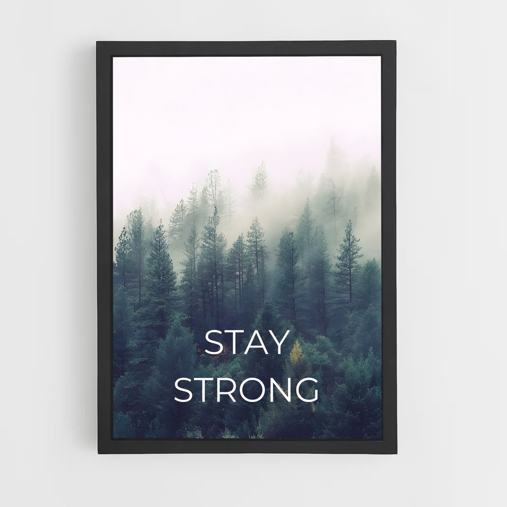 ap-stay strong-8 cadre Noir