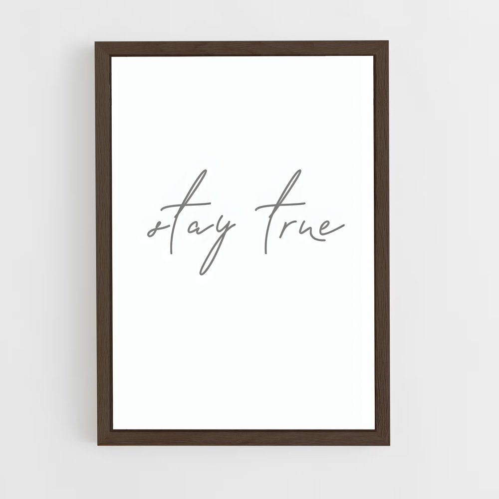 ap-stay true-2 cadre Bois foncé