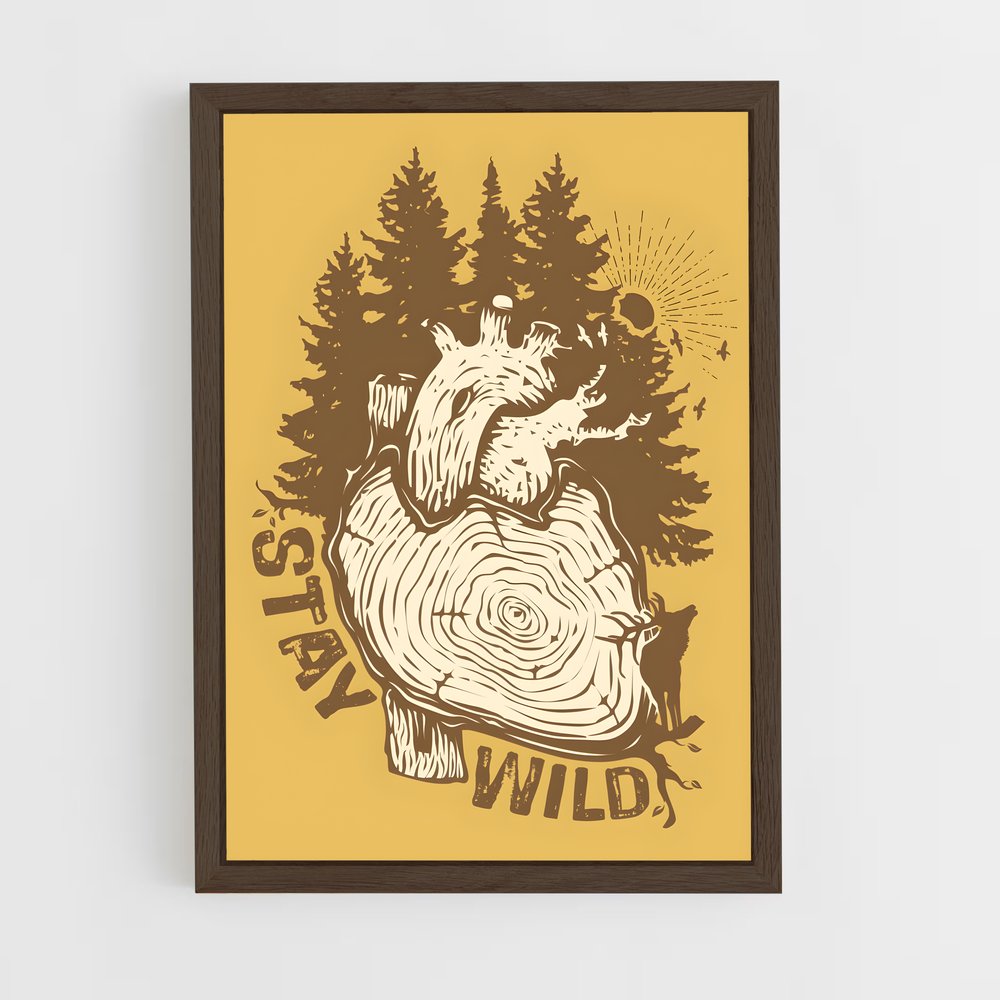 ap-stay wild-2 cadre Bois foncé