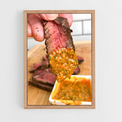 ap-steak-1 cadre Bois clair