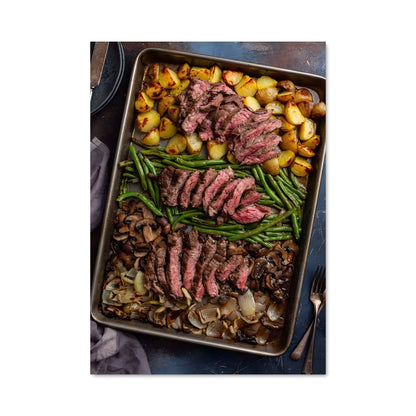 Poster Steak & Sizzle