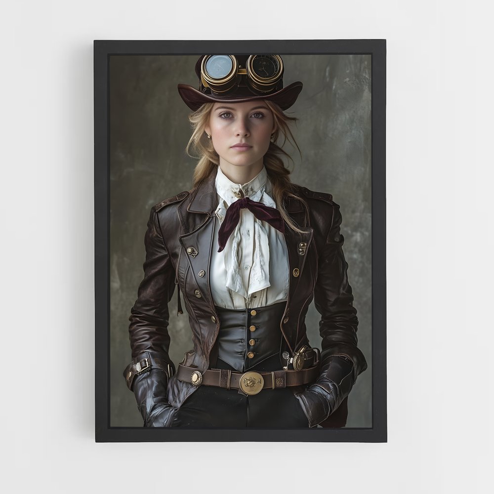 ap-steam punk-10 cadre Noir