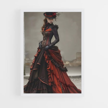 ap-steam punk-12 cadre Blanc