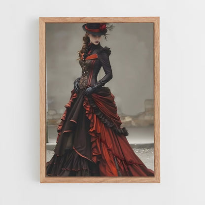 ap-steam punk-12 cadre Bois clair