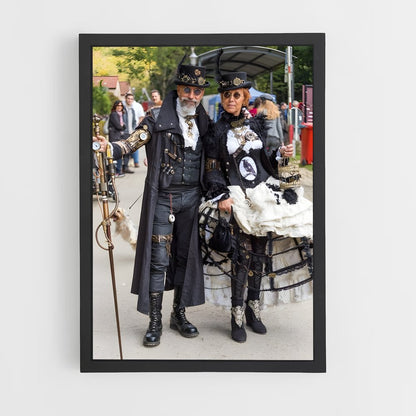 ap-steam punk-5 cadre Noir