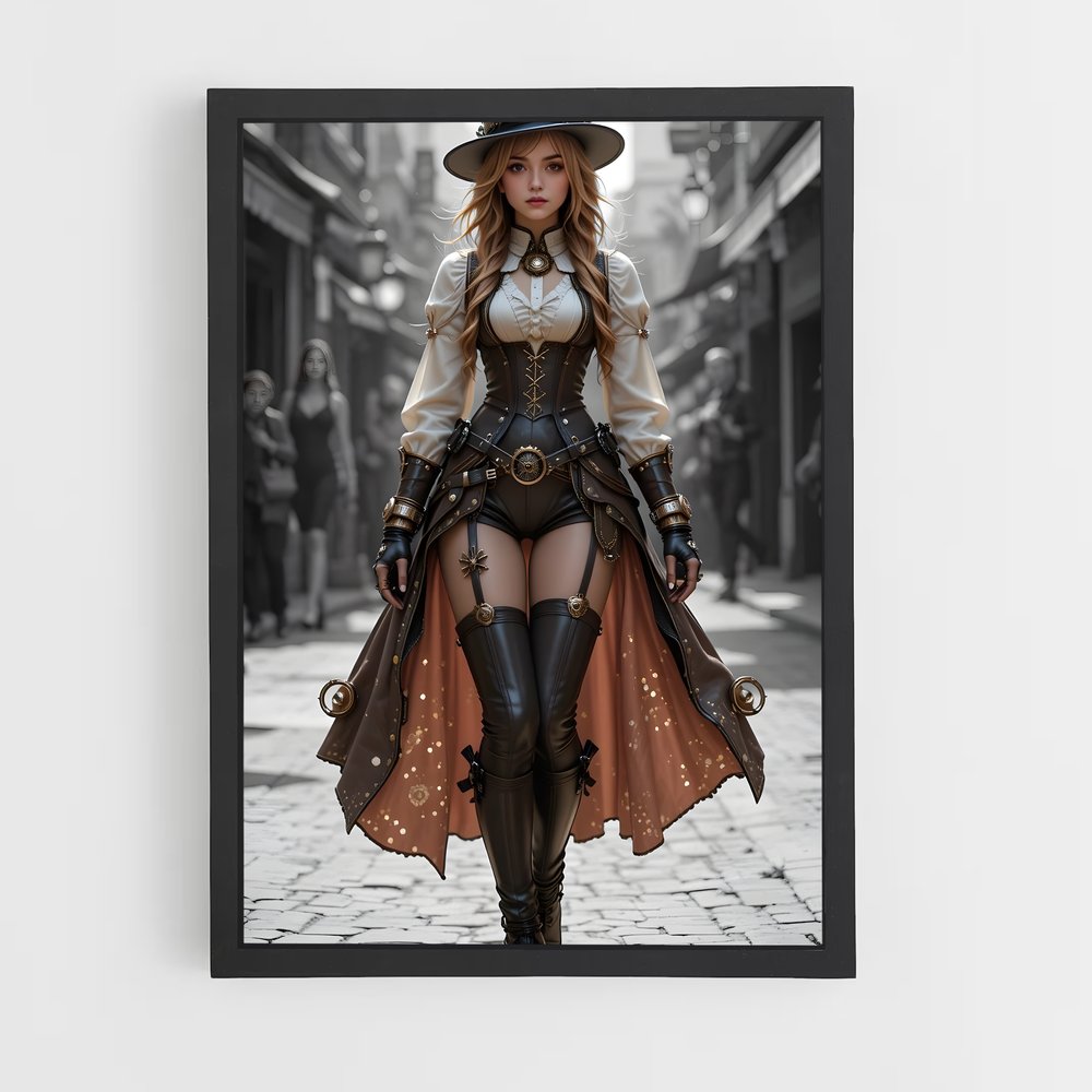 ap-steam punk-6 cadre Noir