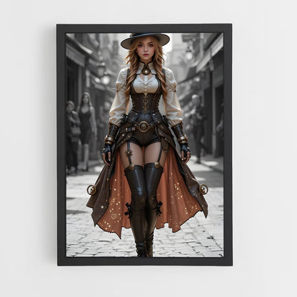 ap-steam punk-6 cadre Noir