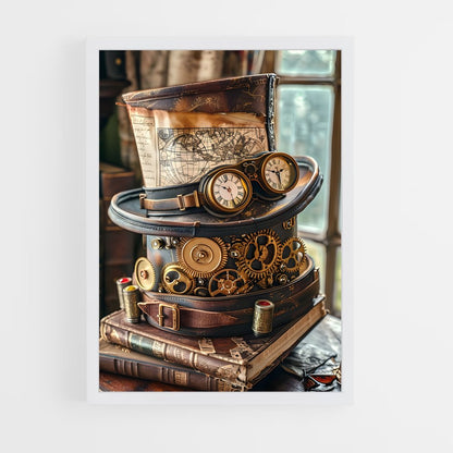 ap-steampunk-4 cadre Blanc