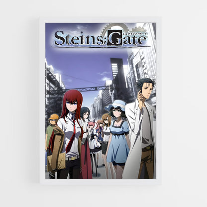 ap-steins gate-4 cadre Blanc