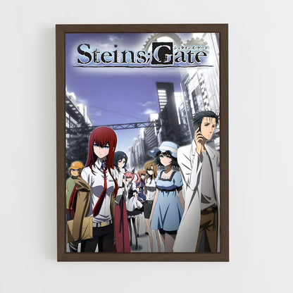 ap-steins gate-4 cadre Bois foncé