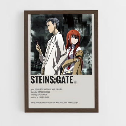 ap-steins gate-7 cadre Bois foncé