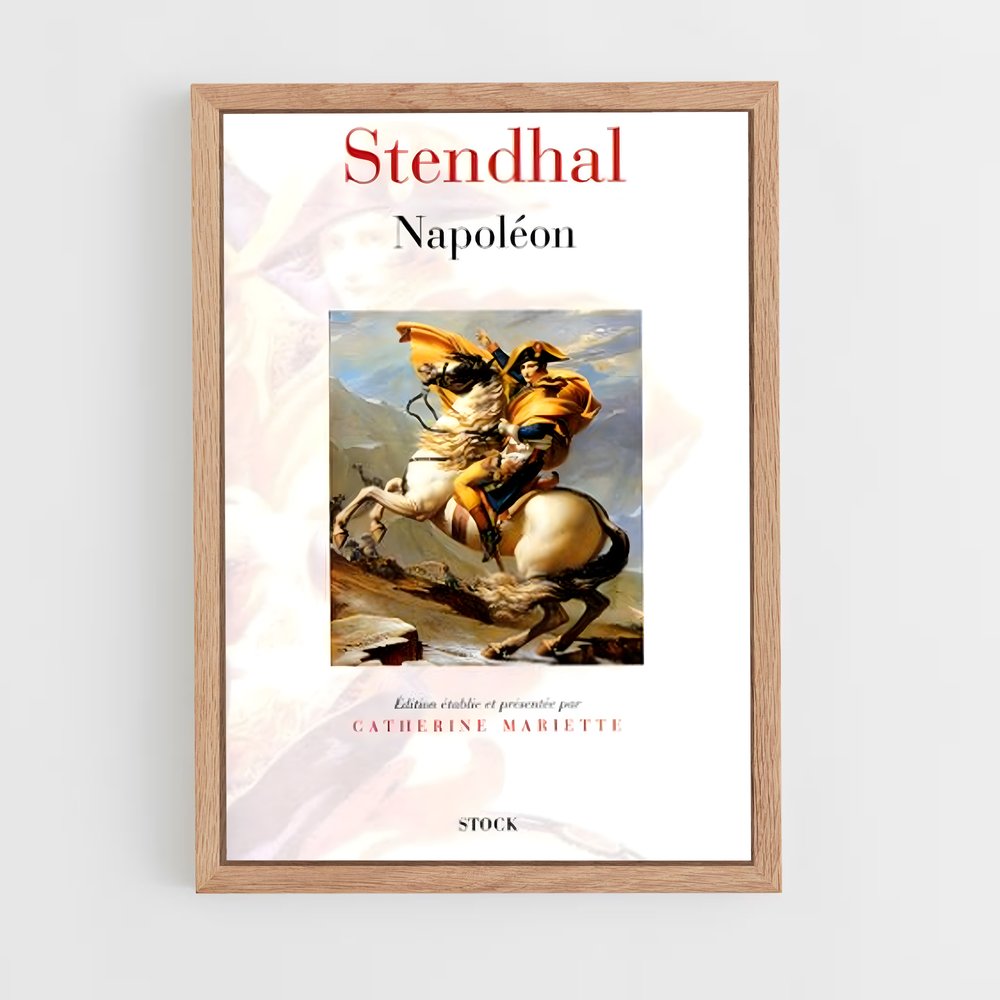 ap-stendhal-8 cadre Bois clair