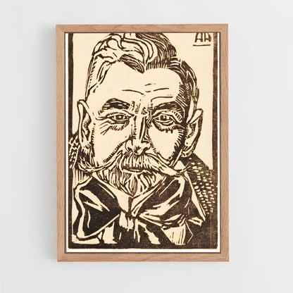 ap-stephane mallarme-1 cadre Bois clair