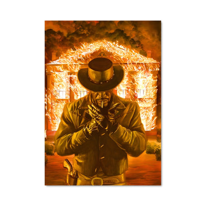 Poster Cow-boy des Grandes Plaines
