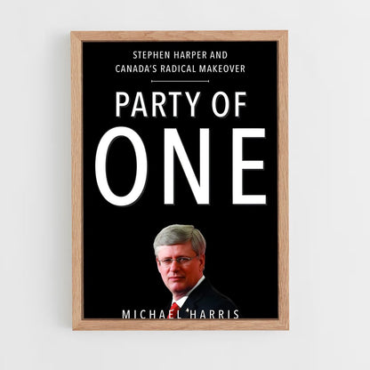 ap-stephen harper-2 cadre Bois clair