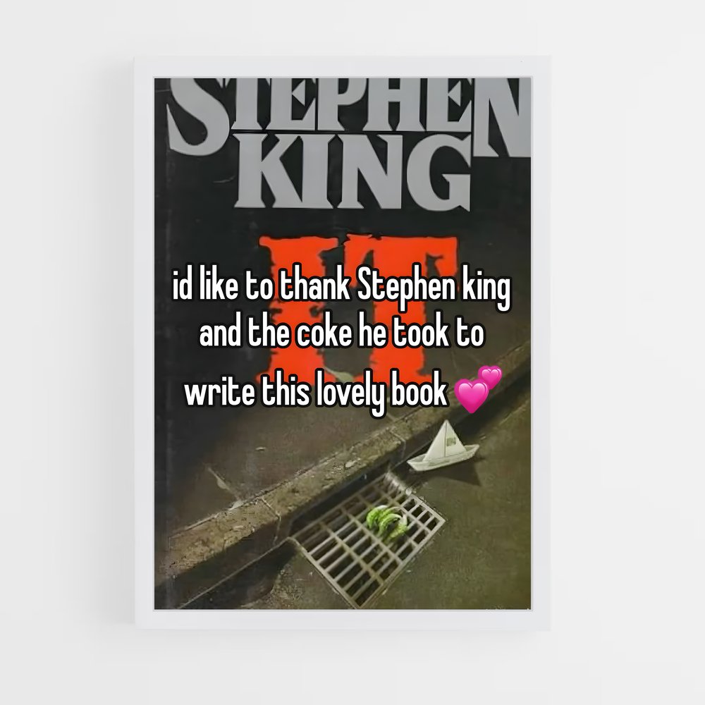 ap-stephen king-1 cadre Blanc