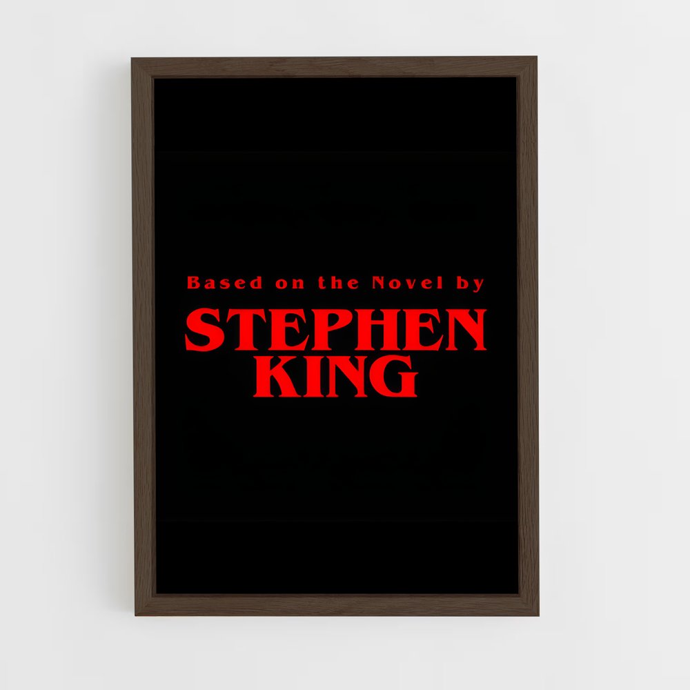 ap-stephen king-2 cadre Bois foncé
