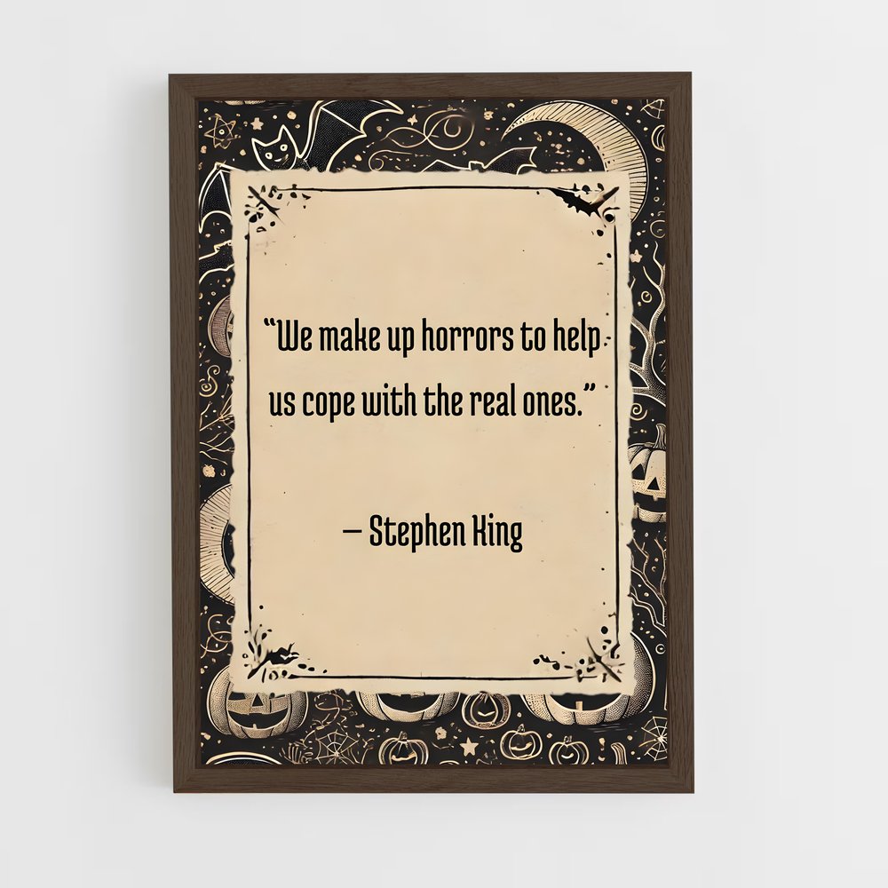 ap-stephen king-4 cadre Bois foncé