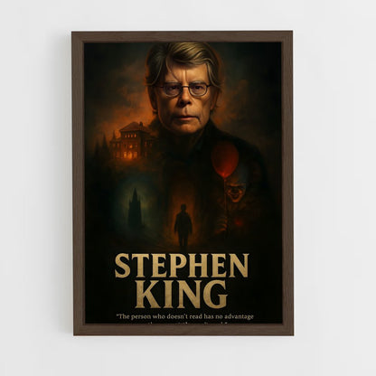 ap-stephen king-6 cadre Bois foncé
