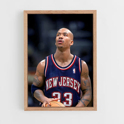 ap-stephon marbury-1 cadre Bois clair