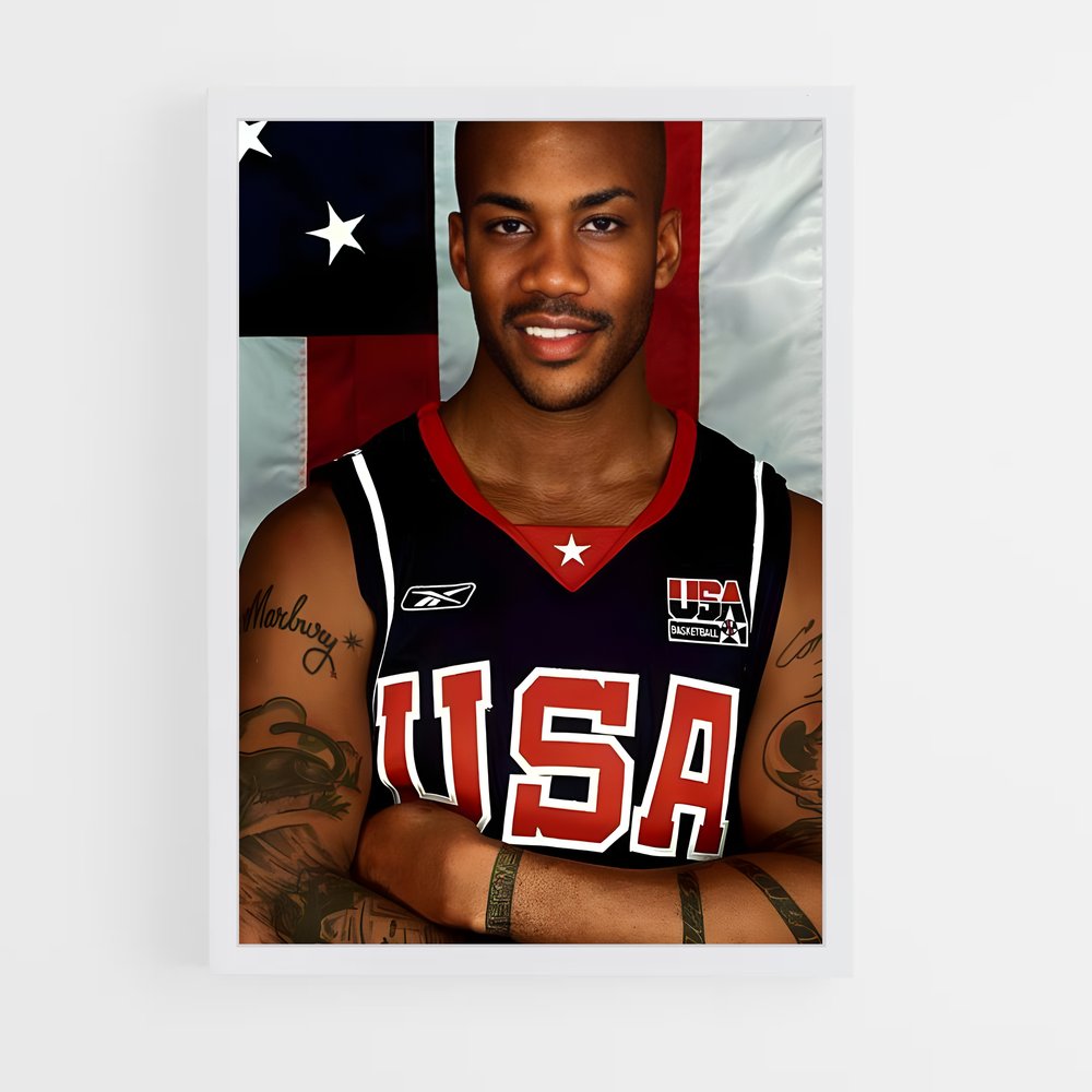 ap-stephon marbury-10 cadre Blanc
