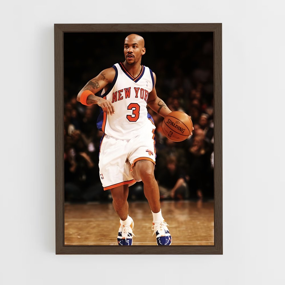 ap-stephon marbury-2 cadre Bois foncé
