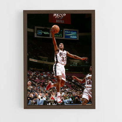 ap-stephon marbury-4 cadre Bois foncé