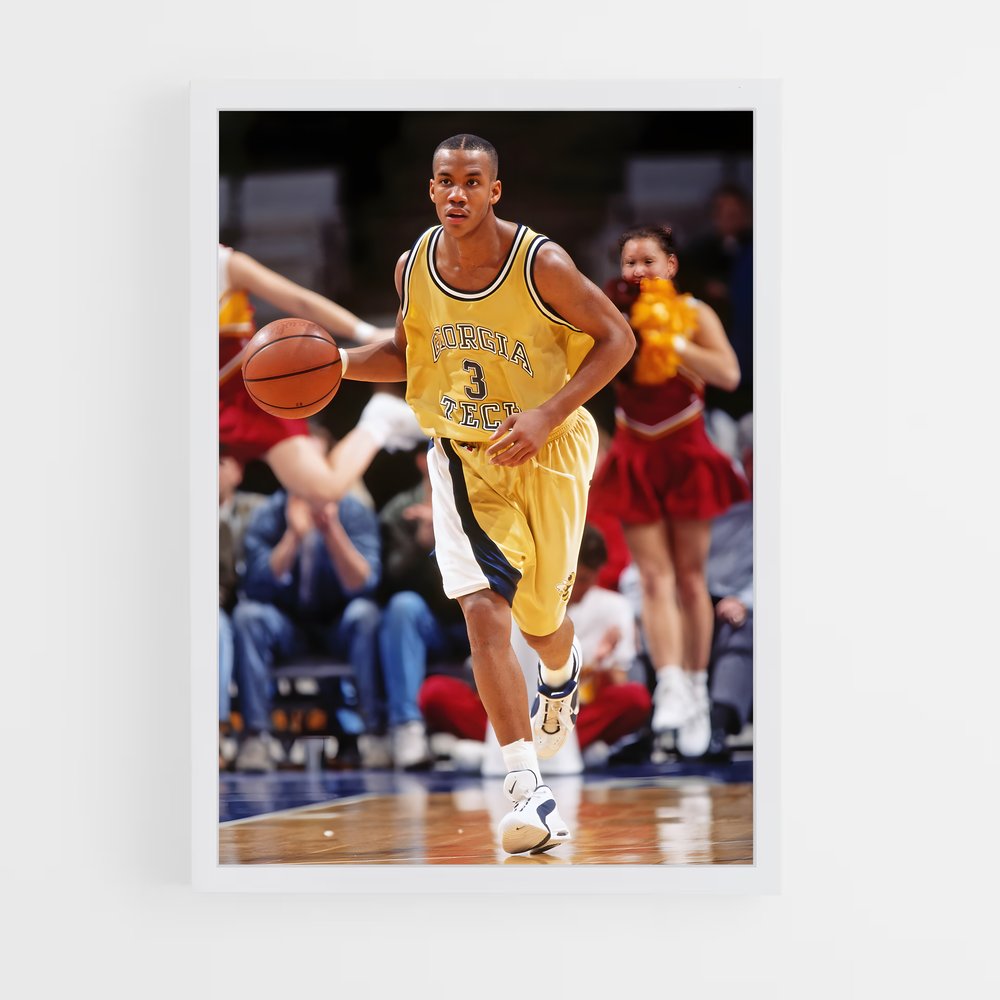 ap-stephon marbury-7 cadre Blanc