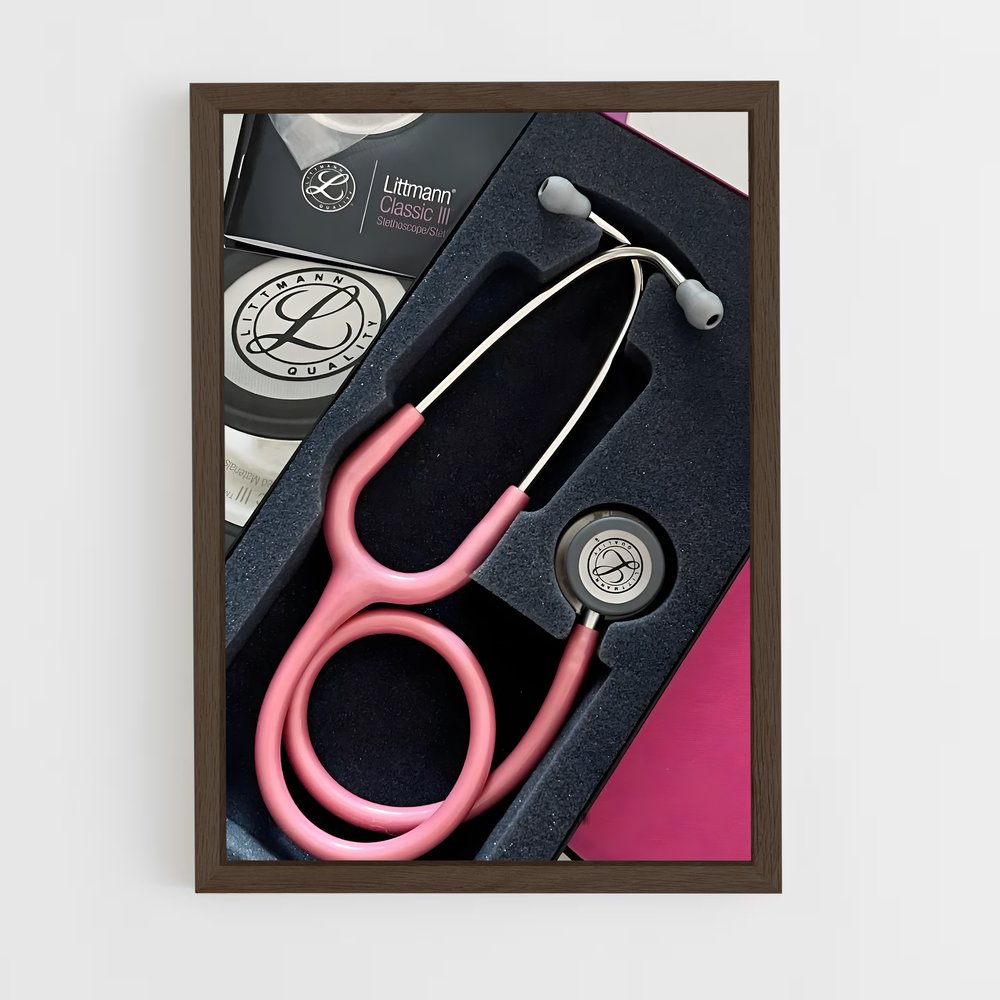 ap-stethoscope-2 cadre Bois foncé