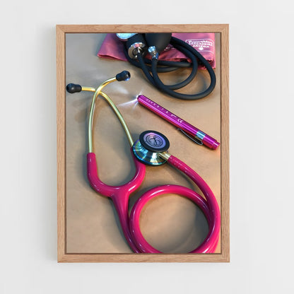ap-stethoscope-4 cadre Bois clair