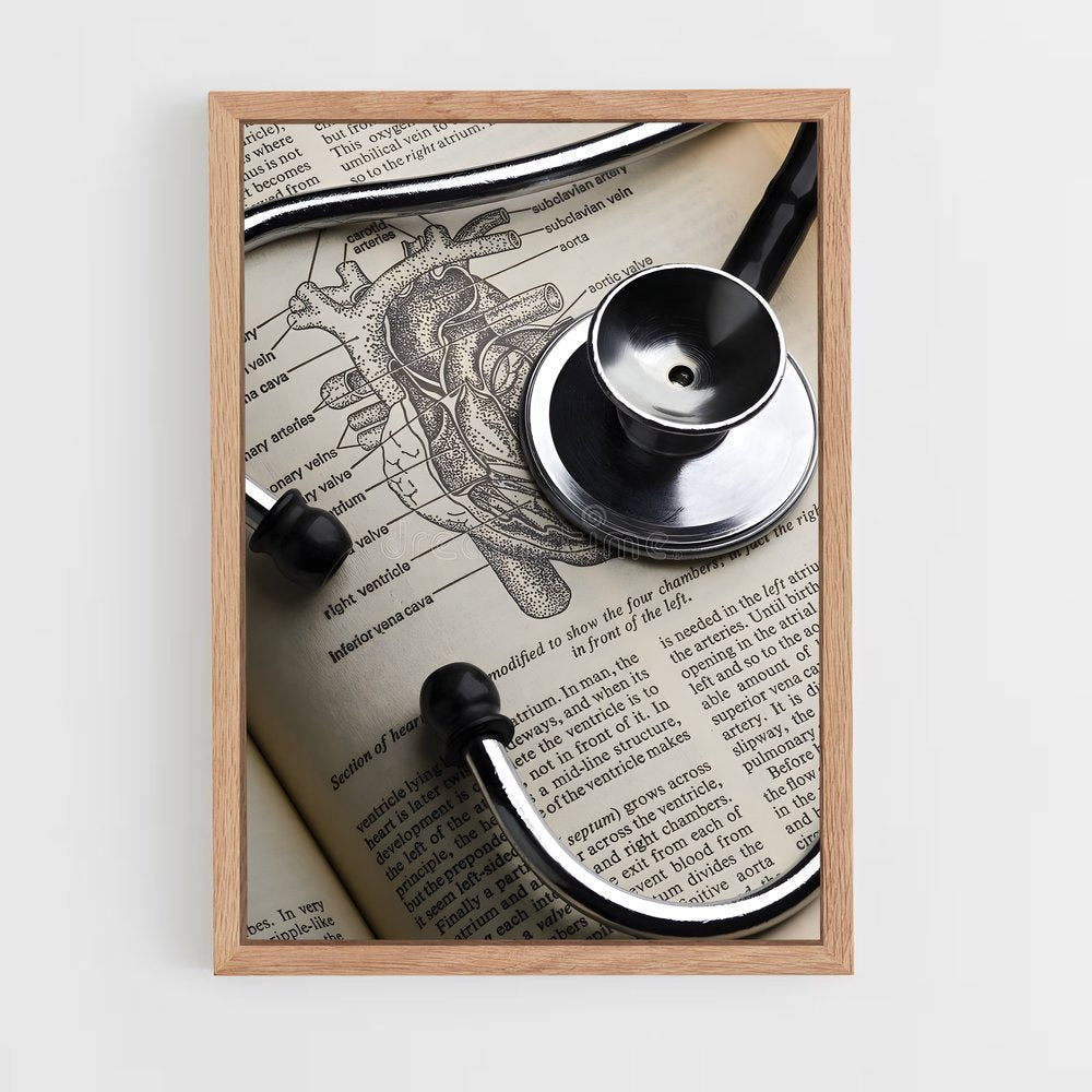 ap-stethoscope-7 cadre Bois clair