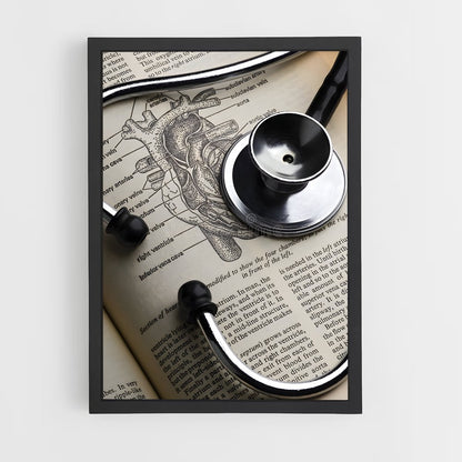 ap-stethoscope-7 cadre Noir