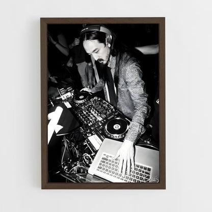ap-steve aoki-1 cadre Bois foncé