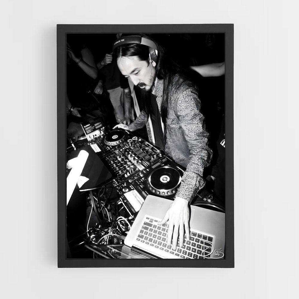 ap-steve aoki-1 cadre Noir